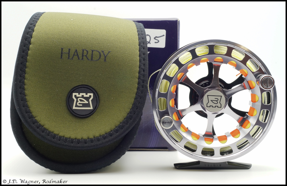 Vintage Hardy Reel, J.D. Wagner, Agent