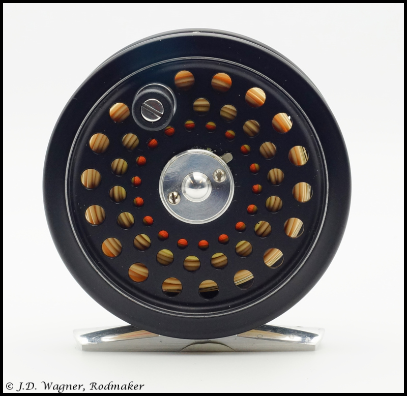 Vintage Hardy Reel, J.D. Wagner, Agent