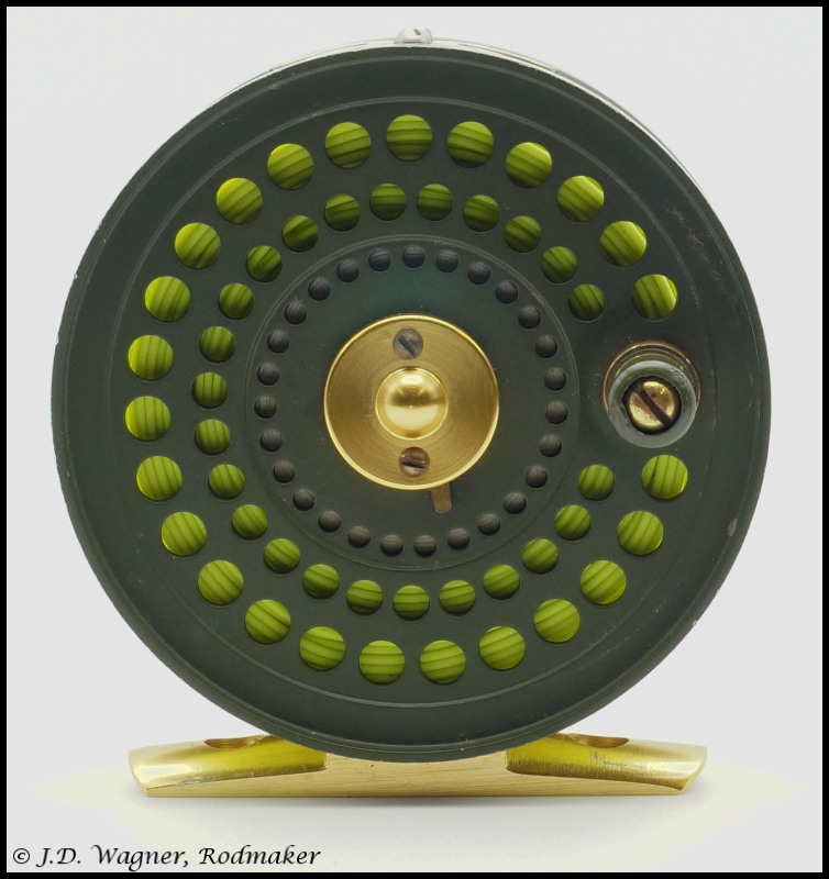 Vintage Orvis CFO Reel, J.D. Wagner, agent
