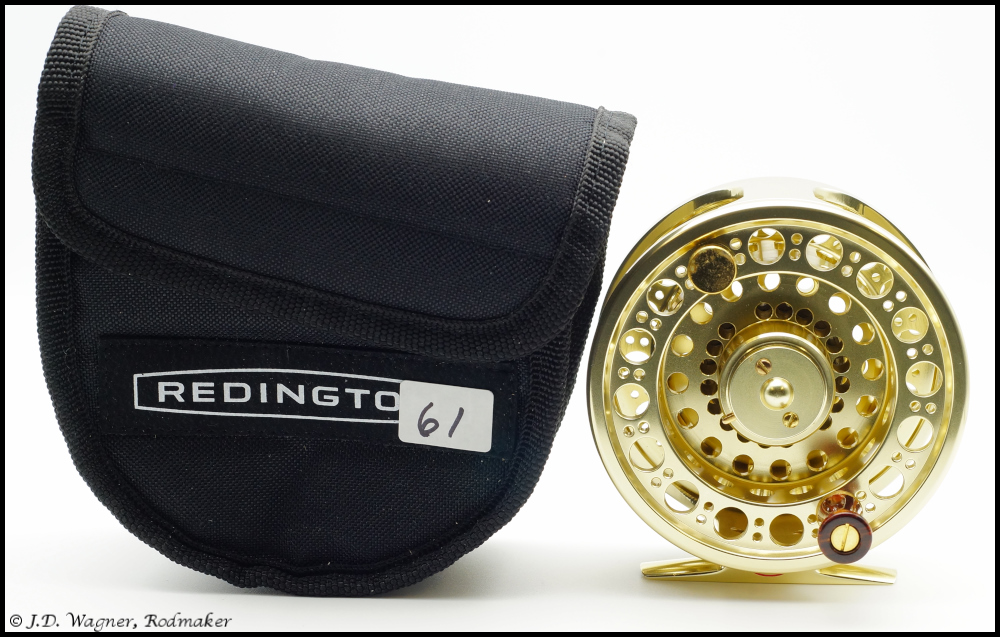 Vintage Redington Reel, J.D. Wagner, Agent