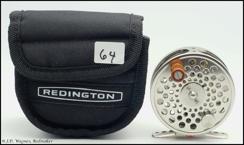 Vintage Redington Reel, J.D. Wagner, Agent