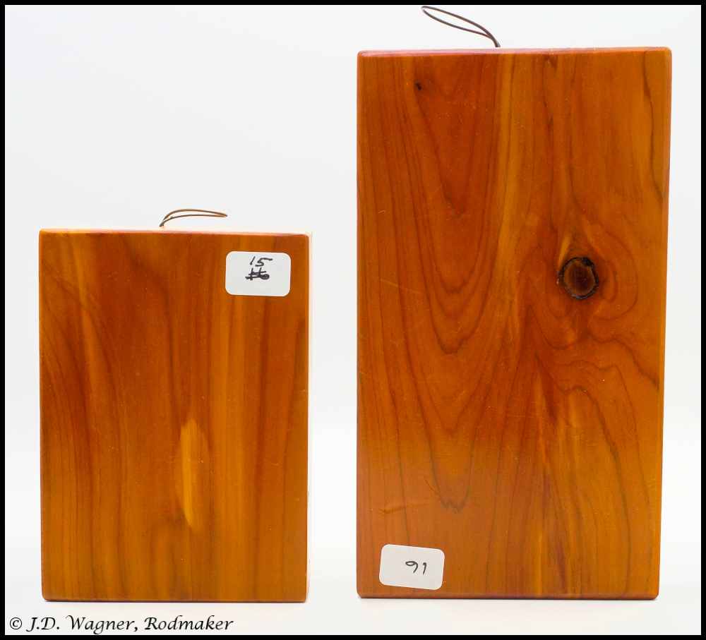 Fine collection of Folk Art Wood Fly Boxes, J.D. Wagner, Agent