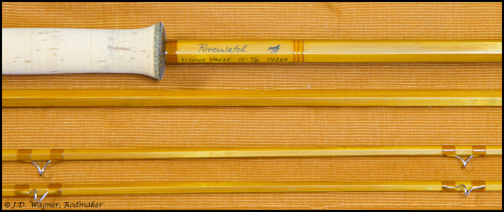 Bob Clay Two-Handed Spey Cane Rod, J.D. Wagner, Agent