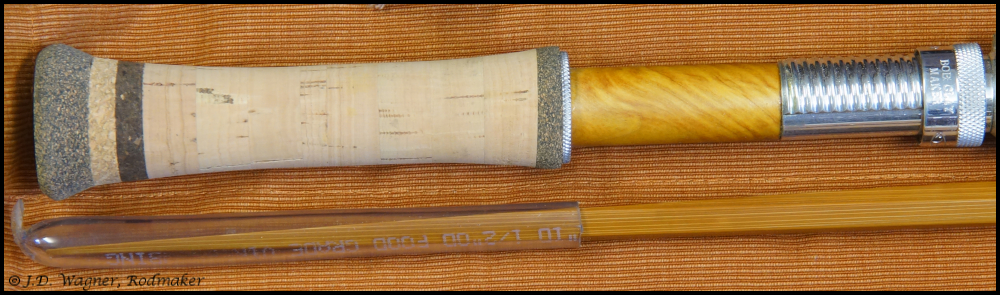 Bob Clay Two-Handed Spey Cane Rod, J.D. Wagner, Agent