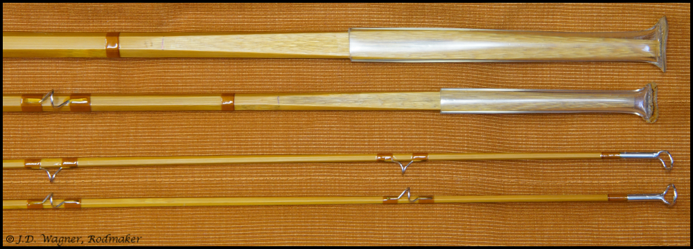 Bob Clay Two-Handed Spey Cane Rod, J.D. Wagner, Agent
