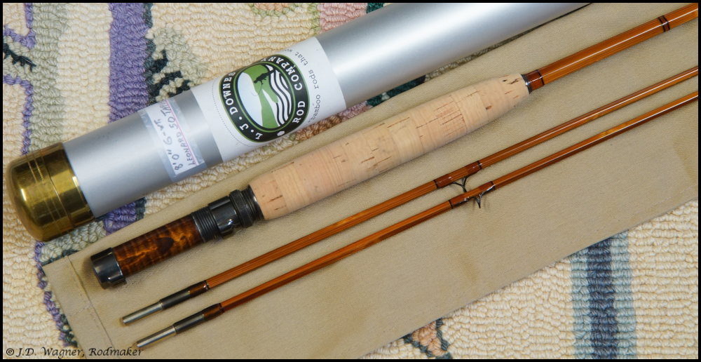 L.J. Downes Bamboo Flyrod, J.D. Wagner, Agent