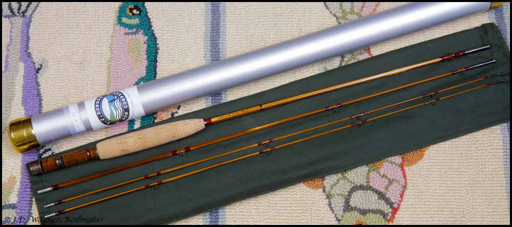 L.J. Downes Bamboo Flyrod, J.D. Wagner, Agent