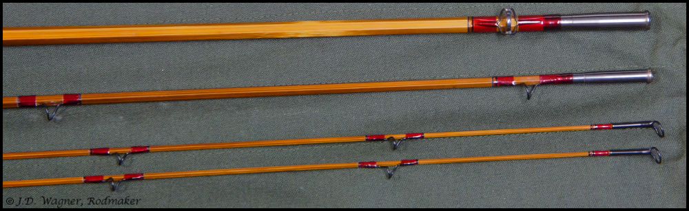 L.J. Downes Bamboo Flyrod, J.D. Wagner, Agent