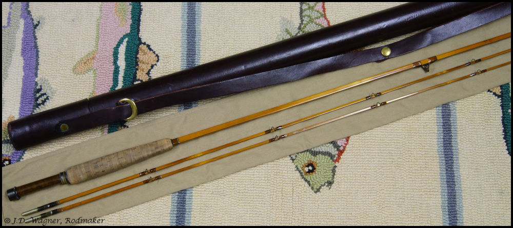 L.J. Downes Bamboo Flyrod, J.D. Wagner, Agent