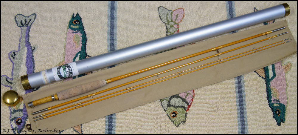 L.J. Downes Bamboo Flyrod, J.D. Wagner, Agent