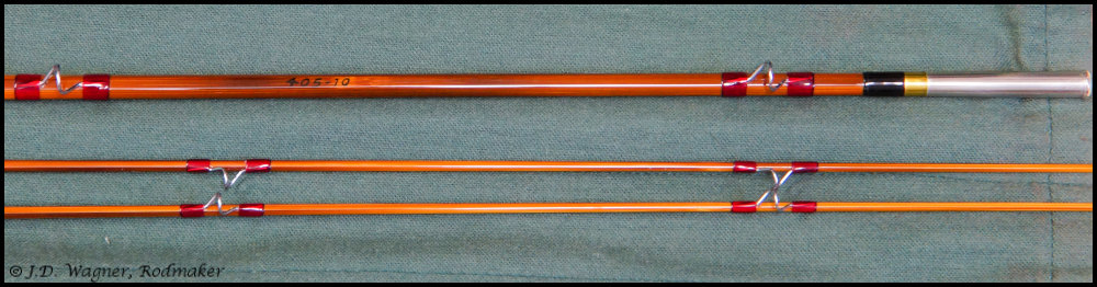 Vintage Wagner Bamboo Rod, J.D. Wagner, Maker