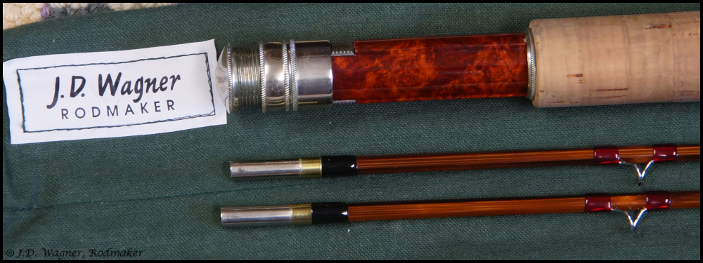 Vintage Wagner Bamboo Rod, J.D. Wagner, Maker