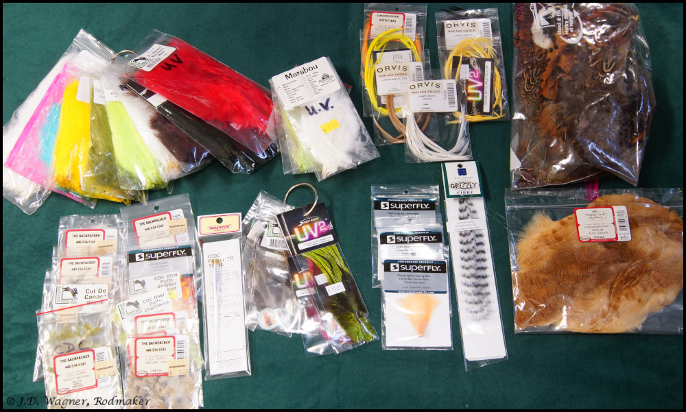 Fly Tying Materials, J.D. Wagner, Agent