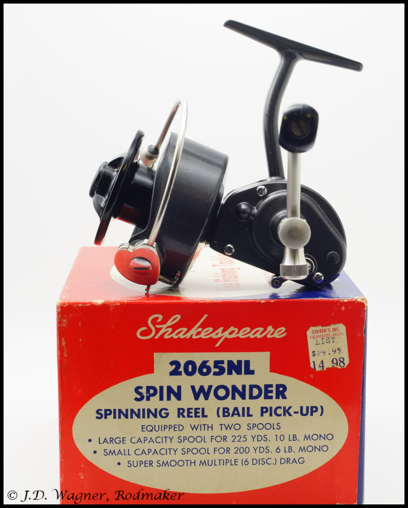 K27: Shakespeare No. 2065 Spin Wonder Spinning Reel: 