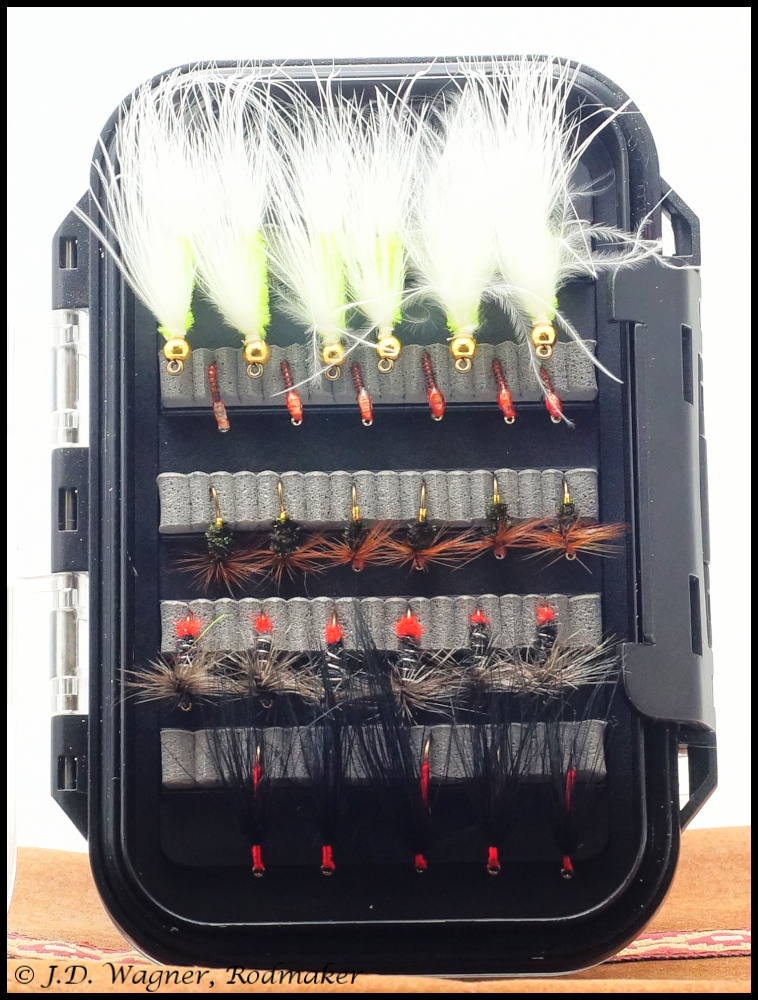 Trout and bass flies, J.D. Wagner, Agent