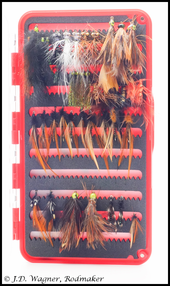 Trout and bass flies, J.D. Wagner, Agent