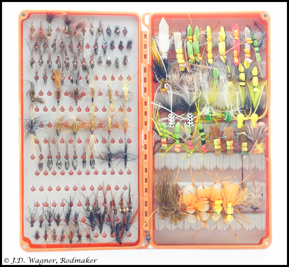 Trout and bass flies, J.D. Wagner, Agent