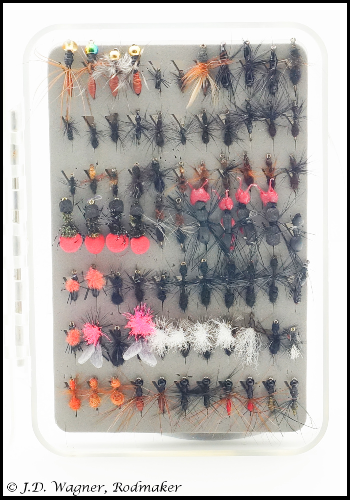 Trout and bass flies, J.D. Wagner, Agent