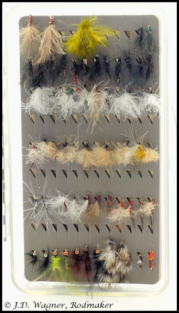 Trout and bass flies, J.D. Wagner, Agent