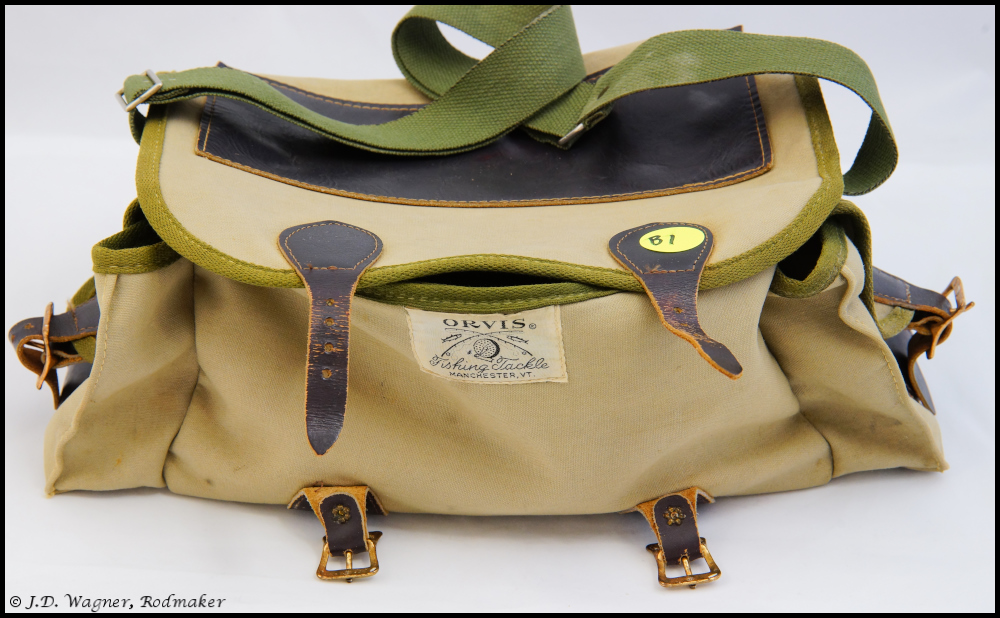 Vintage Tackle bags, J.D. Wagner, Agent