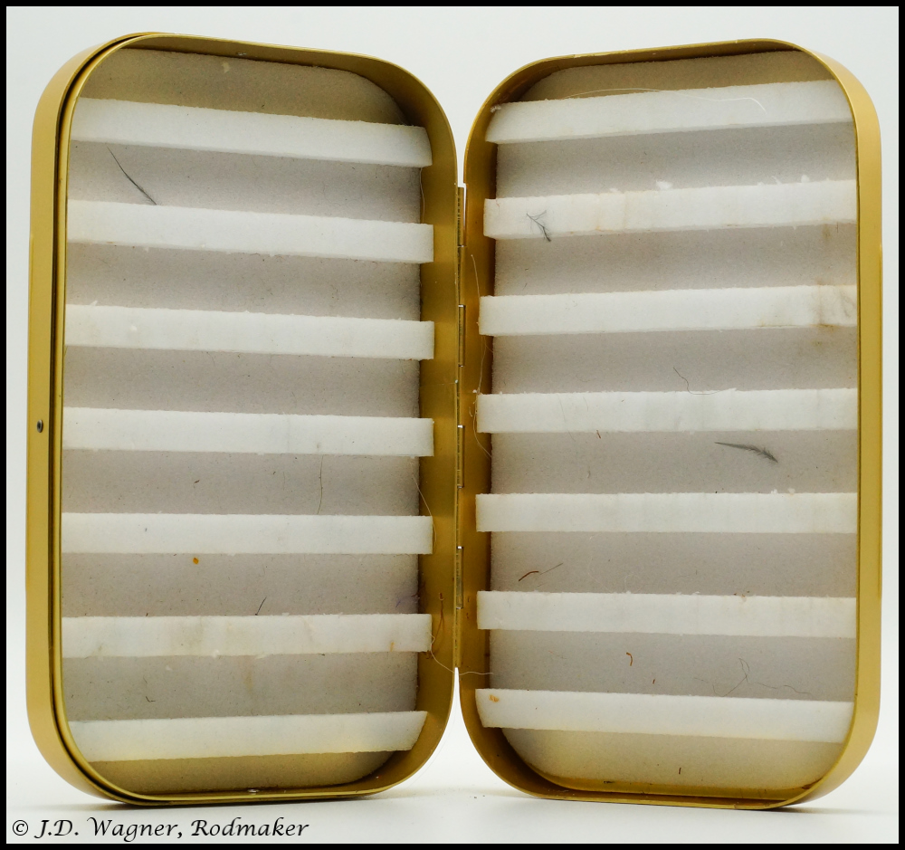 Vintage Wheatley Fly Boxes, J.D. Wagner, Agent