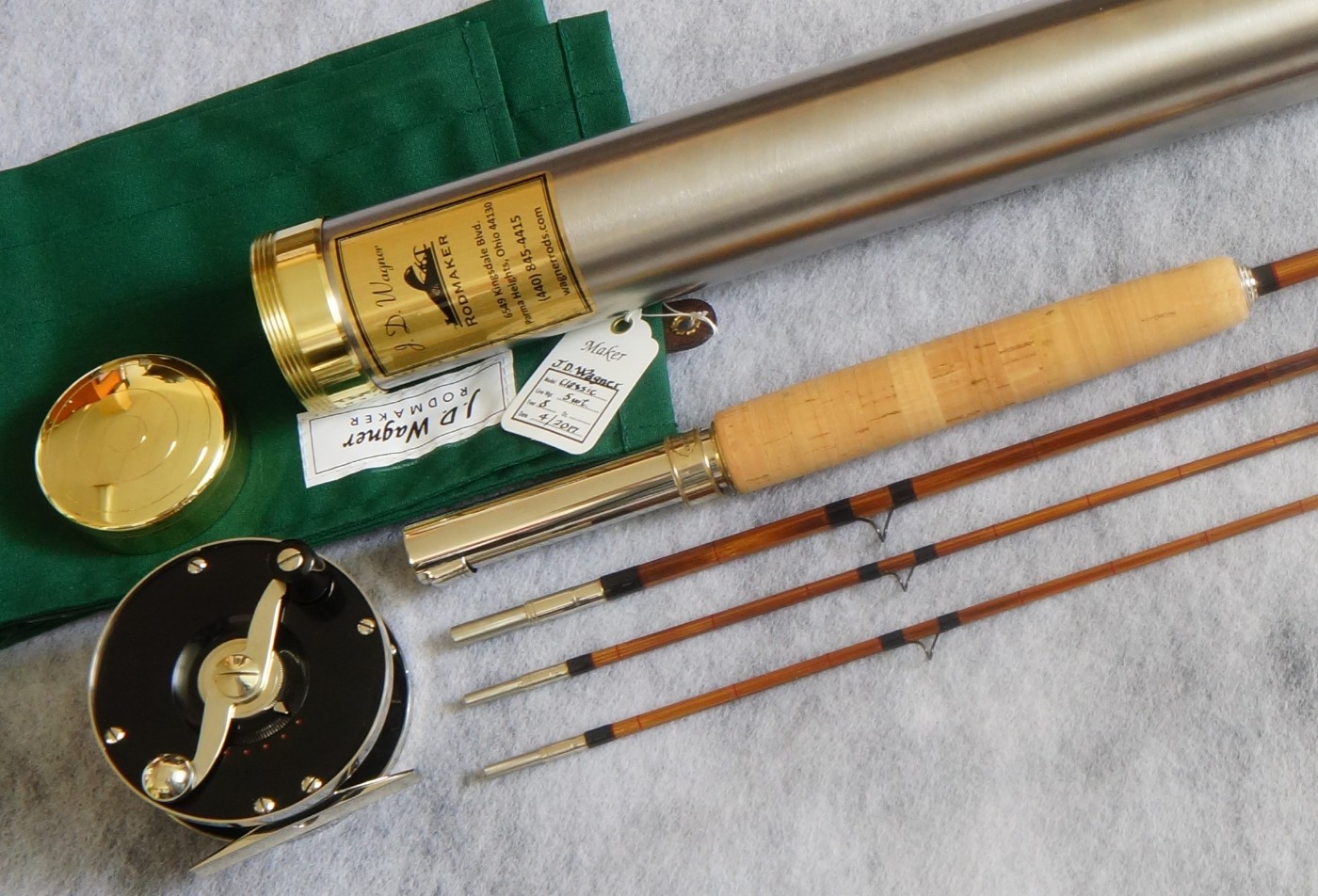 J.D. Wagner Small Batch Reels in the Edward vom Hofe Style
