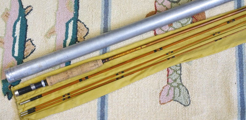 Vintage Edwards Flyrod, J.D. Wagner, Agent