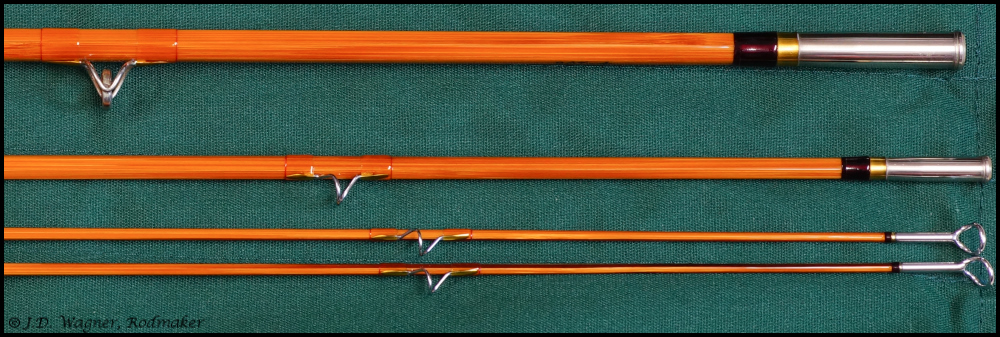 Vintage J.D. Wagner Cane Rod, J.D. Wagner, Rodmaker