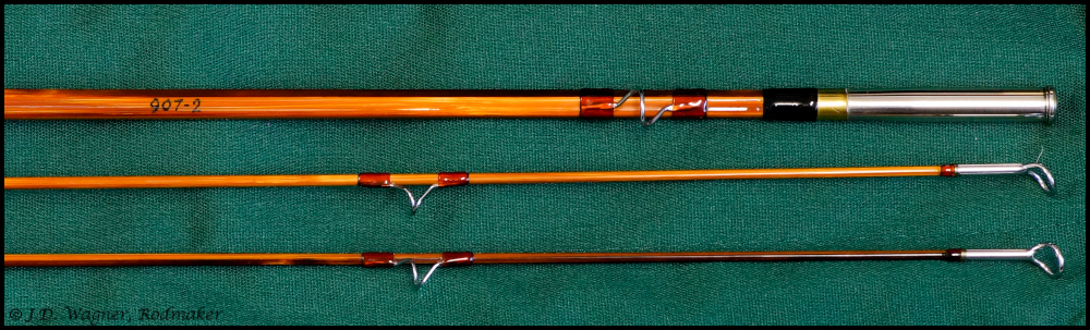 Vintage J.D. Wagner Cane Rod, J.D. Wagner, Rodmaker