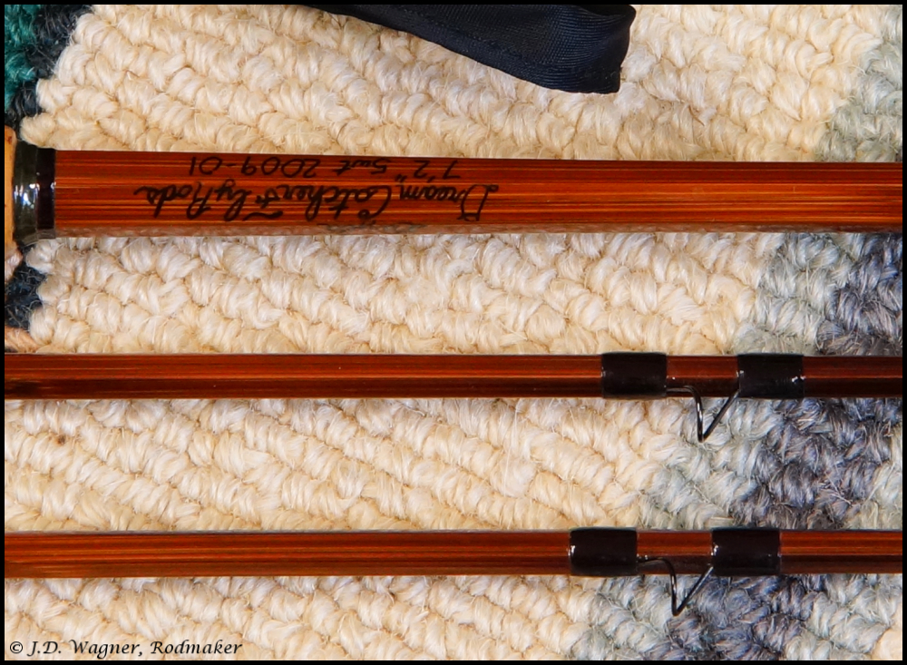 Vintage Dreamcatcher fly rod, J.D.Wagner, Agent