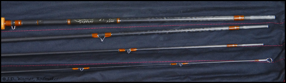 Vintage Scott Graphite Rod, J.D. Wagner, Agent