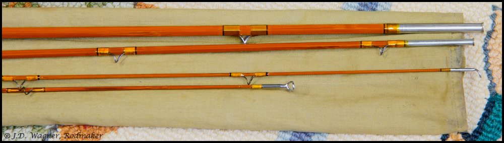 Sold Vintage Bamboo Rods and Collectible Fly Fishing Tackle Musuem by J.D.  Wagner, Rodmakers