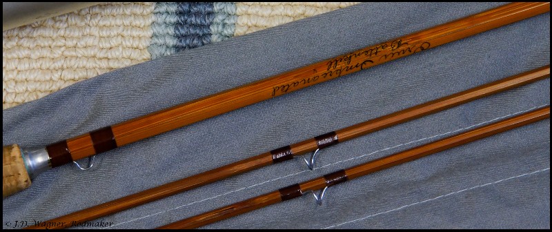 Vintage Orvis Cane Rod, J.D. Wagner, Agent