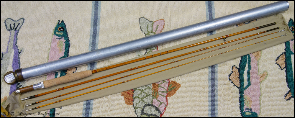sold R.L. WINSTON 8'6” BAMBOO FLY ROD, HOLLOW-BUILT - Classic Flyfishing  Tackle