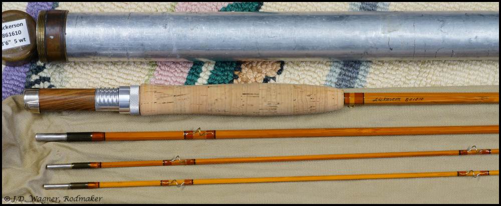 Sold Vintage Bamboo Rods and Collectible Fly Fishing Tackle Musuem by J.D.  Wagner, Rodmakers