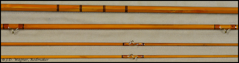 Vintage Dickerson Fly Rod, J.D. Wagner, Agent