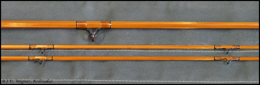 Brunt Orange Silk Thread for Orvis Bamboo Fly Rods 