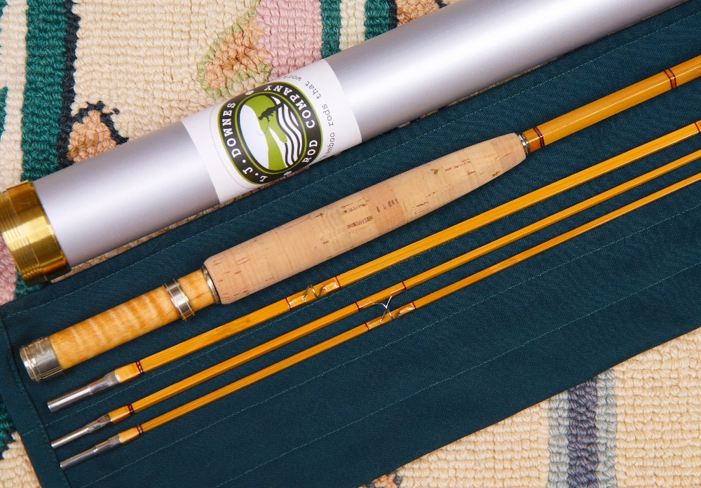 LJ Downes bamboo rods, J.D. Wagner, Agent
