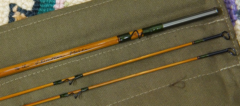 LJ Downes bamboo rods, J.D. Wagner, Agent