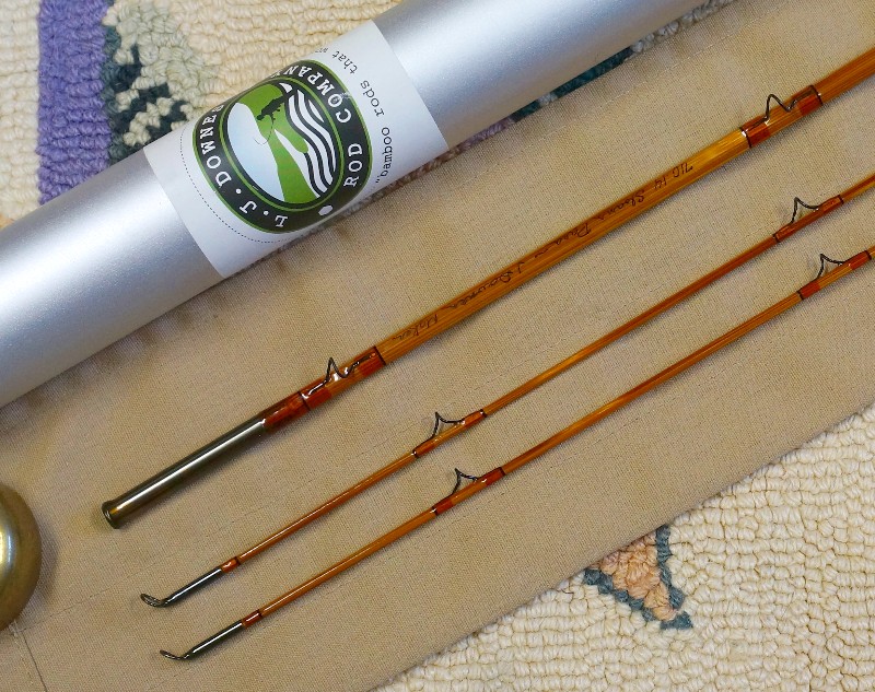 Vintage L.J. Downes Flyrod, J.D. Wagner, Agent