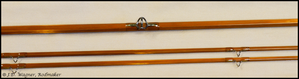 Vintage Hardy Moran Flyrod, J.D. Wagner, Agent