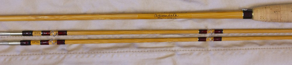 Vintage Orvis Adirondack Bamboo Rod, J. D. Wagner, Agent