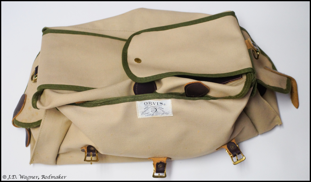 Vintage Orvis tackle bag