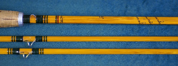 Vintage Pezon Bamboo Rod, J.D. Wagner, Agent