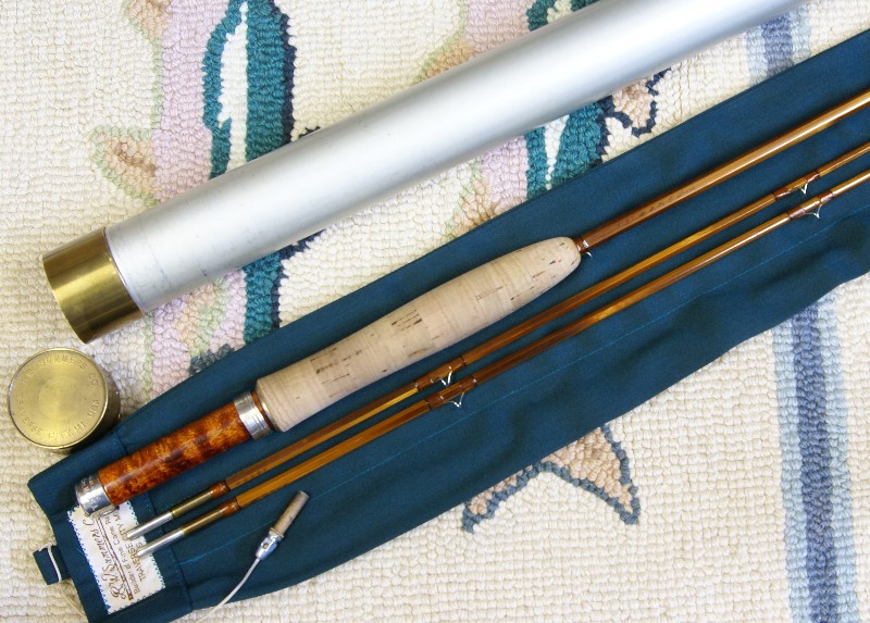 Vintage R.W. Summers Fly Rod, J.D. Wagner, Agent
