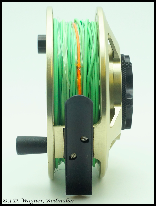 Vintage Hardy Reel, J.D. Wagner, Agent
