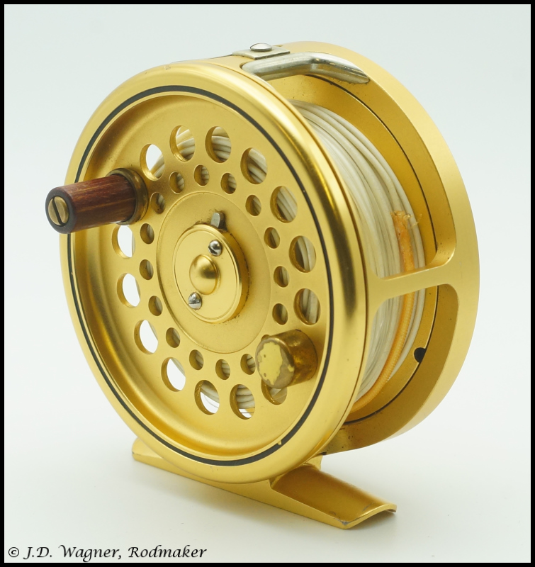 Vintage Hardy Reel, J.D. Wagner, Agent