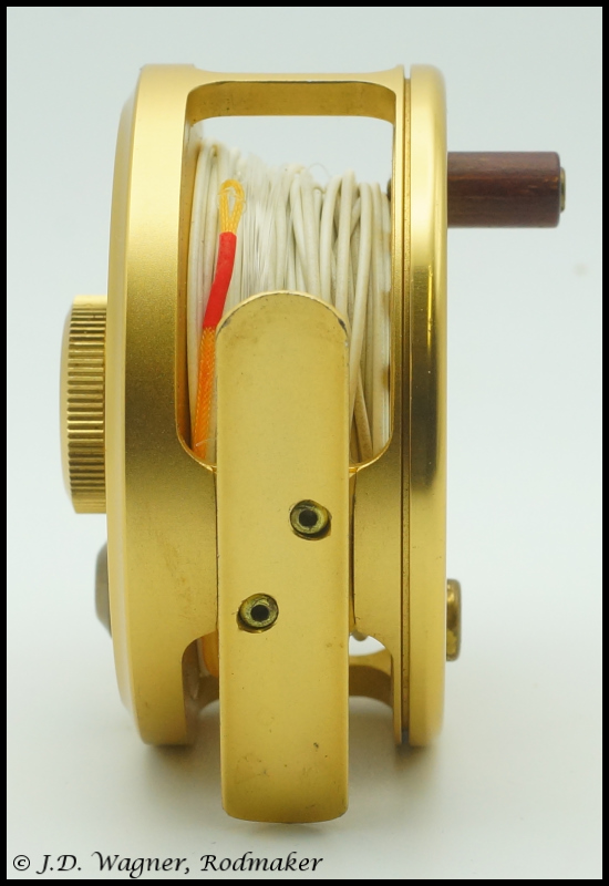 Vintage Hardy Reel, J.D. Wagner, Agent
