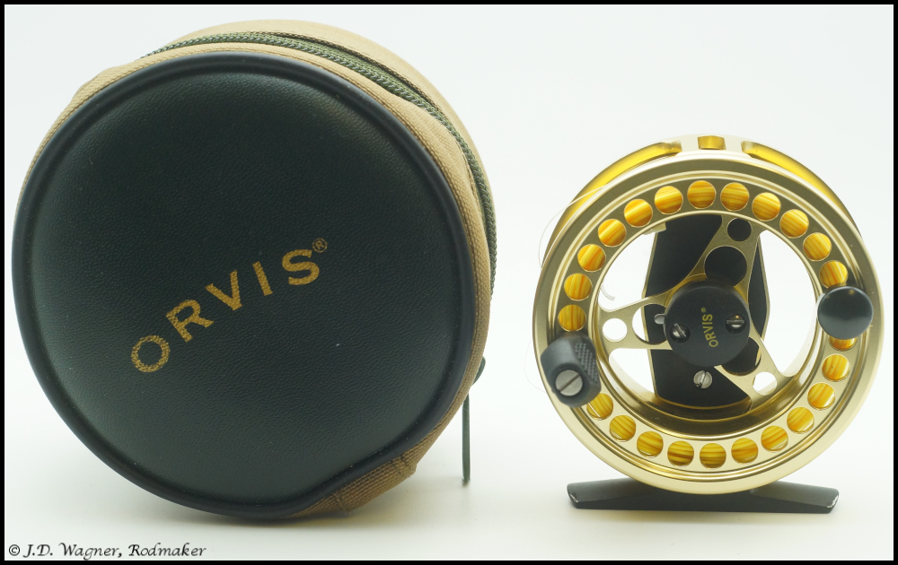 Vintage Orvis Reel, J.D. Wagner, Agent