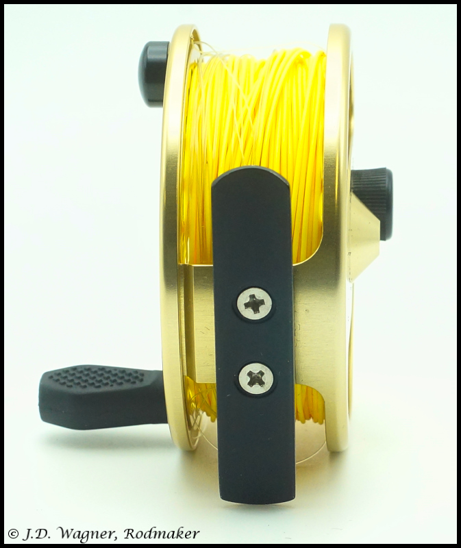 Vintage Orvis Reel, J.D. Wagner, Agent